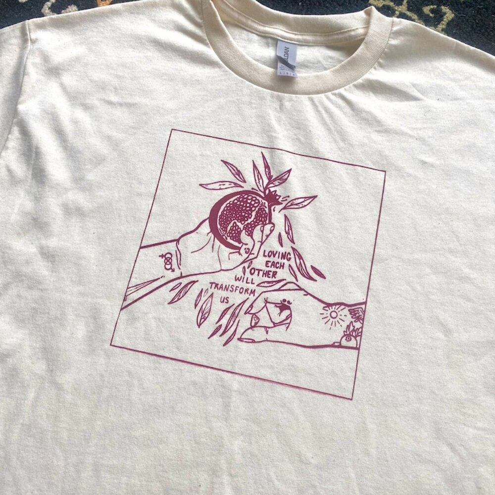 Loving each other will transform us shirt